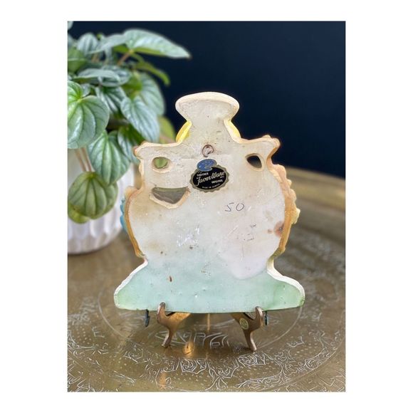 Vintage Favor Ware Chalkware Wall Decor Home Plaque Bathroom Art Ornament Kitsch - Picture 5 of 6